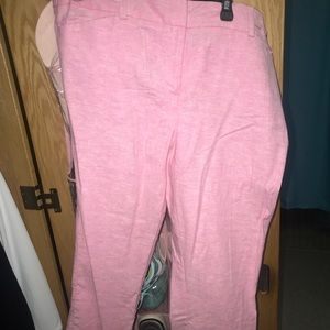 Pink Dress Ankle Length Pants